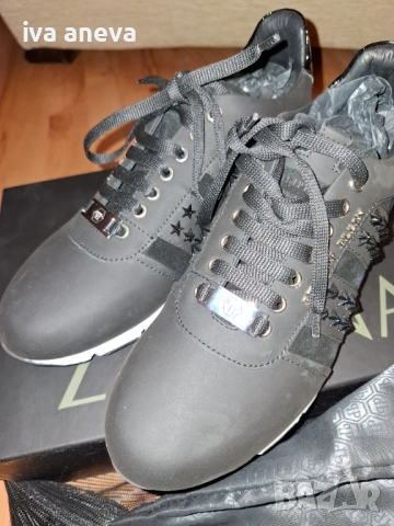 Нови мъжки обувки Philipp Plein – Модел "Running New Wave", снимка 5 - Маратонки - 53670439