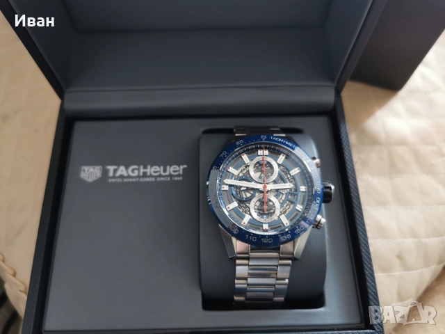 Tag Heuer Carrera Heuer 01 , снимка 2 - Мъжки - 52243955