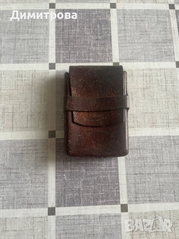 Кожен калъф за карти / табакера за цигари/ - 2 вида, снимка 4 - Карти за игра - 51258741