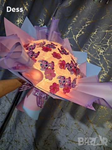 Светещи ръчно изработени букети ✨️"DESS"✨️, снимка 8 - Подаръци за рожден ден - 53378812