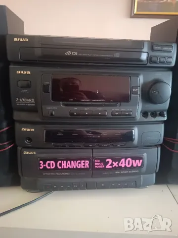 Стерео уредба AIWA , снимка 4 - Аудиосистеми - 50045950