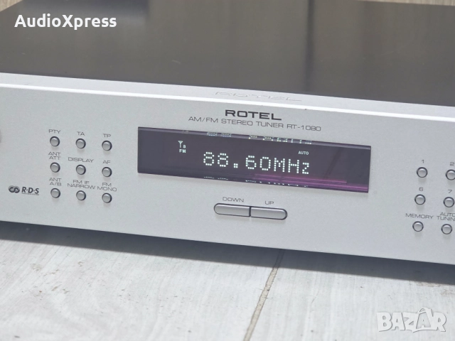 🔥 Rotel RT-1080 – японска FM машина с RDS 🔥, снимка 3 - Ресийвъри, усилватели, смесителни пултове - 52930421