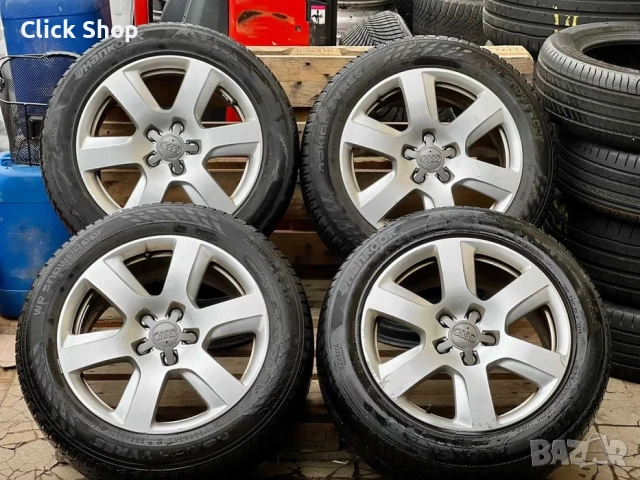 5х112 17 Цола Оригинални Ауди А4 А6 Audi A4 A6 5x112, снимка 5 - Гуми и джанти - 52109274