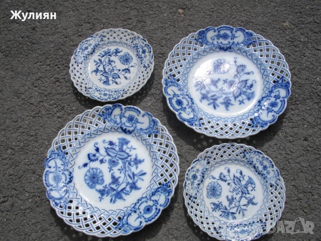 ЛОТ ПОРЦЕЛАНОВИ ЧИНИИ МАЙСЕН MEISSEN