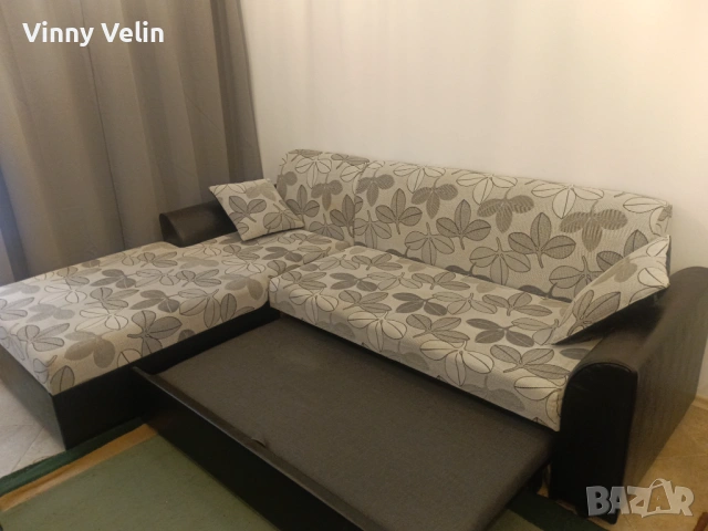 Модерен ъглов  диван, като нов!, снимка 6 - Дивани и мека мебел - 53768891