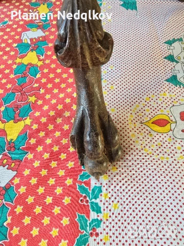 Холна масичка със орнаменти., снимка 3 - Антикварни и старинни предмети - 51513385