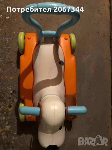 Детско куче за яздене и бутане, снимка 2 - Детски велосипеди, триколки и коли - 34451871