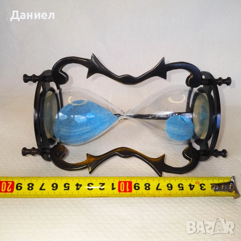 Луксозен бронзов пясъчен часовник, снимка 2 - Други ценни предмети - 52586877