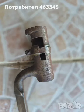 Щик, нож, байонет австрийски, снимка 5 - Антикварни и старинни предмети - 55768469