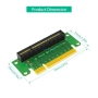 Райзер(Riser) Г-образен адаптер за слот Pci-e X8(X4/X1), снимка 3