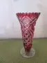 Ваза чешки кристал Бохемия, снимка 2