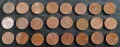 5, 2, 1 пенса Великобритания, 64 различни, снимка 5