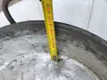 Стара медна тава за лютеница, снимка 3