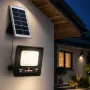 Соларен LED прожектор 100W с външен панел, снимка 3