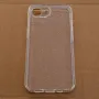 iPhone SE 4 прозрачен кейс с брокат, снимка 2