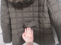 Дамско зимно яке с качулка естествена кожа, Authentic, 44 размер, XL, снимка 5