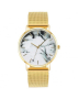 Евтин дамски часовник с плетена каишка - Cesena (005) - 3 варианта, снимка 1 - Дамски - 44746181