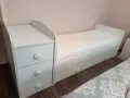 Детско легло 3в1 бяло, снимка 2