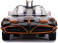 Метален автомобил Batman Classic Batmobile 1966 Jada Toys 1/32 - 253213002, снимка 3
