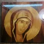 интарзия на дева Мария уникат, снимка 1