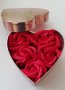 🌹Сапунени Рози в Кутийка Сърце!🌹, снимка 1 - Подаръци за жени - 35694063