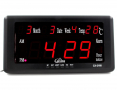 Дигитален LED настолен часовник с аларма, календар и температура, Caixing CX-2168, снимка 1 - Друга електроника - 36199554