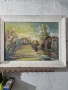 Стара картина на платно , снимка 1