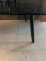 Стъклена маса с дървени крачета, снимка 2