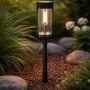 Градинската соларна лампа XF-2902 - стилно и практично решение за осветление на двор, алеи и тераси, снимка 6