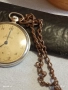 Стар джобен часовник МЪЛНИЯ СССР рядък за КОЛЕКЦИОНЕРИ 51502, снимка 3