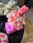 3D чанта аранжирана със сапунени цветя прекрасен подарък за 8 март, снимка 3