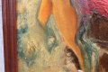 Картина масло върху шперплат-подписана, снимка 9