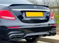 Заден дифузьор черен Mercedes – Benz E63s AMG Optik, снимка 6