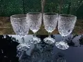 Кристални чаши 4 бр. - Югославия !, снимка 1