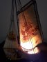 Декоративна настолна лампа от сабо, снимка 11