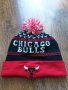 mitchell and ness chicago bulls winter cap - страхотна зимна шапка КАТО НОВА, снимка 1 - Шапки - 34763249