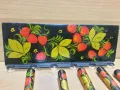 руски прибори за готвене сервиране хохлома , снимка 2