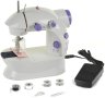Мини шевна машина преносима 4в1 с педал две скорости Mini sawing, снимка 6