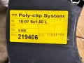  10 броя макари с клипсове за клипсатор Poly-clip , Polyclip, снимка 2