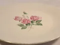 плитко немско порцеланово плато с рози 18/5, снимка 2