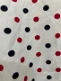 Нова!  БЯЛА БЛУЗА НА ЦВЕТНИ ТОЧКИ, снимка 5