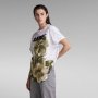 ДАМСКА ТЕНИСКА – G-STAR RAW LASH FEM FLOWER PHOTO GRAPHIC TOP; размери: S, снимка 4