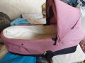 Детска количка 2 в 1 Cybex Balios S Lux Blk Magnolia Pink, снимка 12