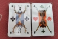 Колекционерски карти за белот, покер и др, Coeur на ловна тематика , снимка 1