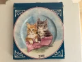 Колекционерска чиния «Котки», Германия. , снимка 1