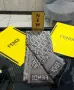 Fendi шал ✨ кашмир и коприна, снимка 11