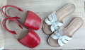 Дамски сандали и чехли от естествена кожа размер 36, снимка 1 - Сандали - 44707715
