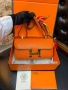 Hermes Дамска Чанта С Дълга Дръжка Синджир За През Рамо - Различни Цветове Код SK1039, снимка 7