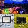MEIHUA 35W RGB LED прожектор с дистанционно управление – IP66, 10 цвята и 12 режима, снимка 3