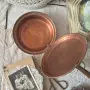 Винтидж меден нагревател за легло, снимка 3